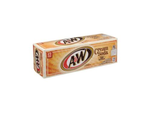 A&W Cream Soda (12 x 12 fl oz)