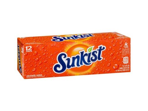 Sunkist Orange Soda (12 x 12 fl oz)