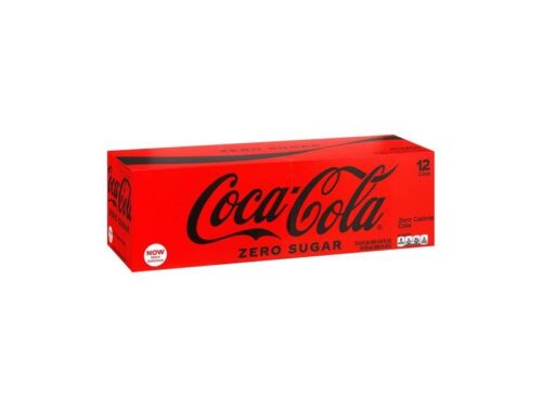 Coca-Cola Zero Sugar Classic Soda (12 x 12 fl oz)