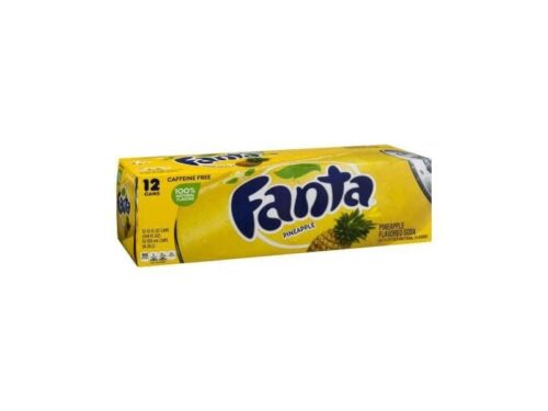 Fanta Pineapple Soda (12 x 12 fl oz)