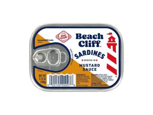 Beach Cliff Sardines in Mustard Sauce (3.75 oz)