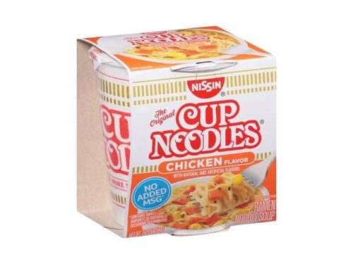 Nissin Cup Noodles Chicken Flavor Ramen Noodle Soup (2.25 oz)