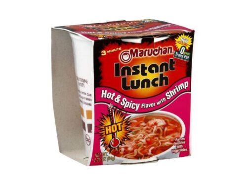 Maruchan Instant Lunch Hot Spicy Shrimp Ramen Noodles (2.3 oz)