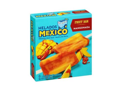 Helados Mexico Mangonada Fruit Bar (6 x 3 fl oz)