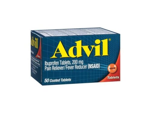 Advil Ibuprofen Tablets (50 ct)