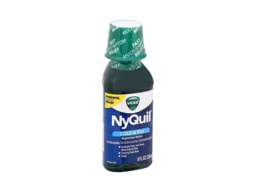 Vicks NyQuil Original Cold & Flu Nighttime Relief (8 fl oz)