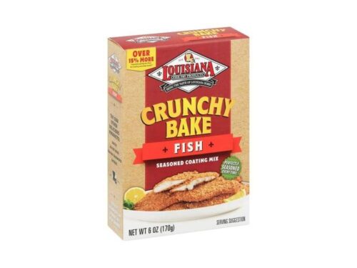 Louisiana Crunchy Bake Fish Seasoned Coating Mix (6 oz)