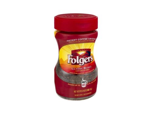 Folgers Classic Roast Instant Coffee (3 oz)