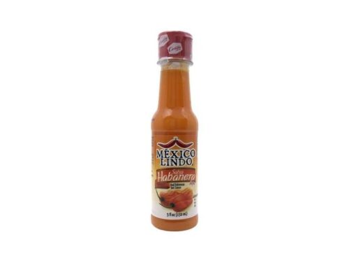 MEXICO LINDO Red Habanero Hot Sauce (5 fl oz)