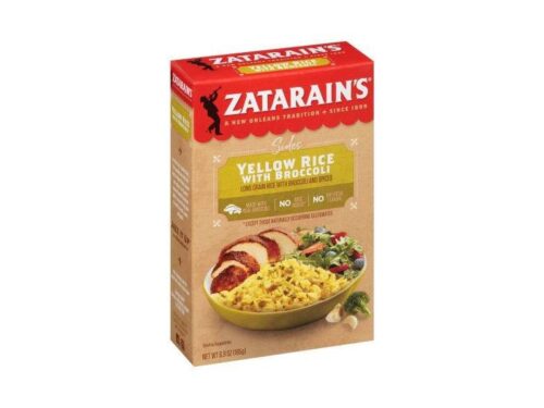 Zatarain's Sides Yellow Rice with Broccoli (6.9 oz)