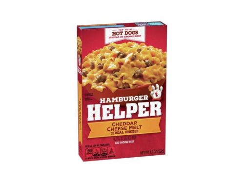 Hamburger Helper Cheddar Cheese Melt Pasta & Sauce Mix (4.7 oz)