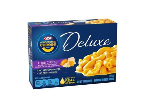 Kraft Deluxe Four Cheese Macaroni (14 oz)