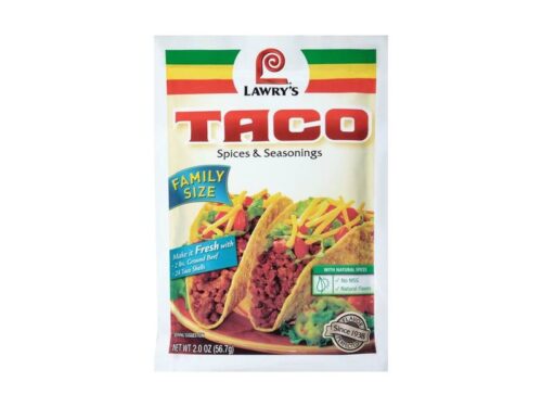 Lawry's Taco Spices & Seasonings Family Size (2 oz)