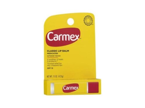 Carmex Lip Balm, Classic, Medicated, Spf 15, Card (0.2 oz)