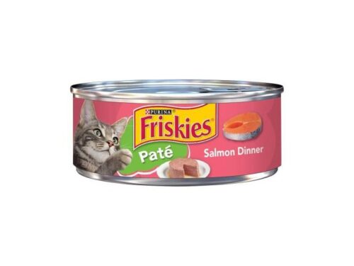 Friskies Salmon Dinner Pate Cat Food (5.5 oz)