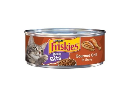 Friskies Meaty Bits Gourmet Grill in Gravy (5.5 oz)