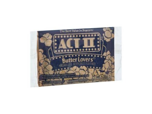 Act II Butter Lovers Microwave Popcorn (2.8 oz)