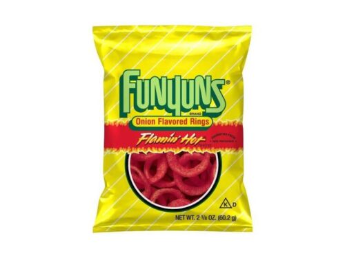 Funyuns Flamin' Hot Flavored Onion Ring (2.1 oz bag)