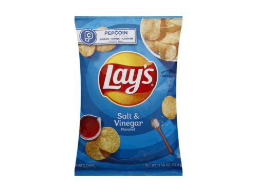 Lay's Salt & Vinegar Potato Chips (2.6 oz)