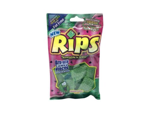 Rips Watermelon Flavored Licorice Pieces (4 oz)