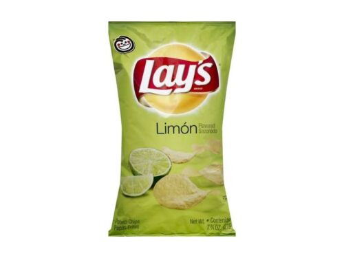 Lay's Limon Lemon Flavored Potato Chips (7.75 oz)