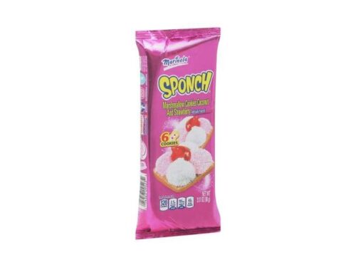 Marinela Sponch Marshmallow Cookies (6 cookies)