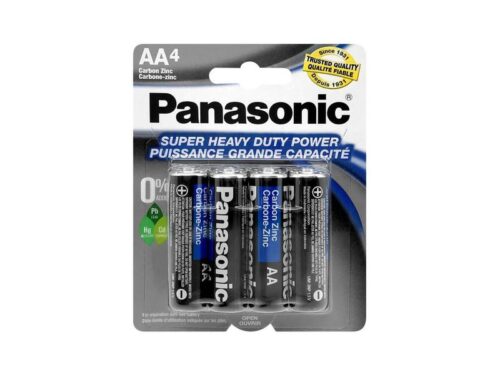 Panasonic AA Super Heavy Duty Power Batteries (4 batteries)