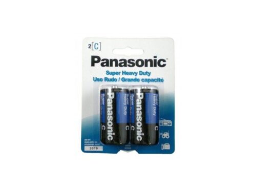 Panasonic Super Heavy Duty C Battery (2 ct)