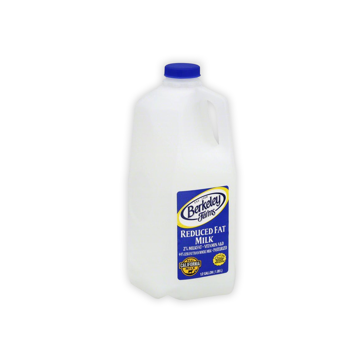 BERKELEY FARMS 2% REDUCED FAT MILK HALFG