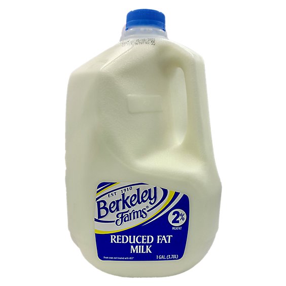 BERKELEY FARMS REDUCE FAT MILK 2% GAL