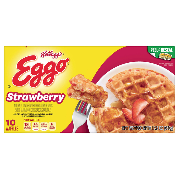 EGGO WAFFLES STRAWBERRY 10P