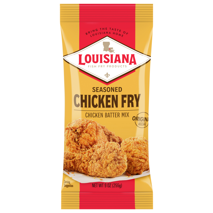 LOUISIANA SEASONED CHICKEN FRY 9OZ