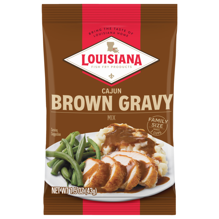 LOUSIANA CAJUN BROWN GRAVY 1.5OZ