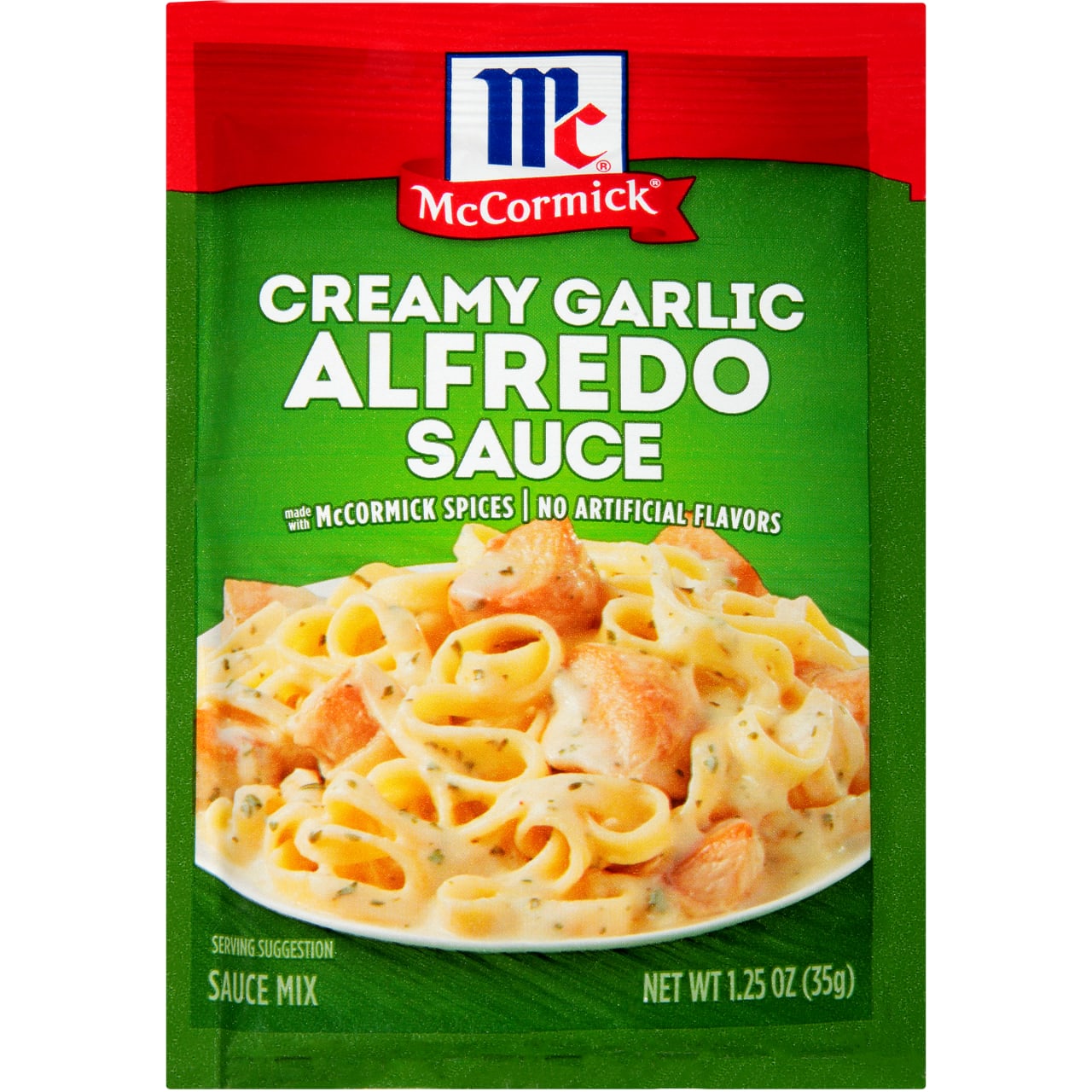MCCORMICK CREAMY GARLIC ALFREDO SAUCE MIX 1.25OZ