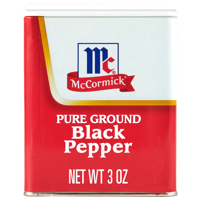 MCCORMICK BLACK PEPPER 3OZ