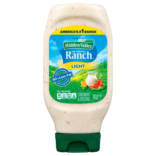 HIDDEN VALLEY RANCH LIGHT 16 OZ