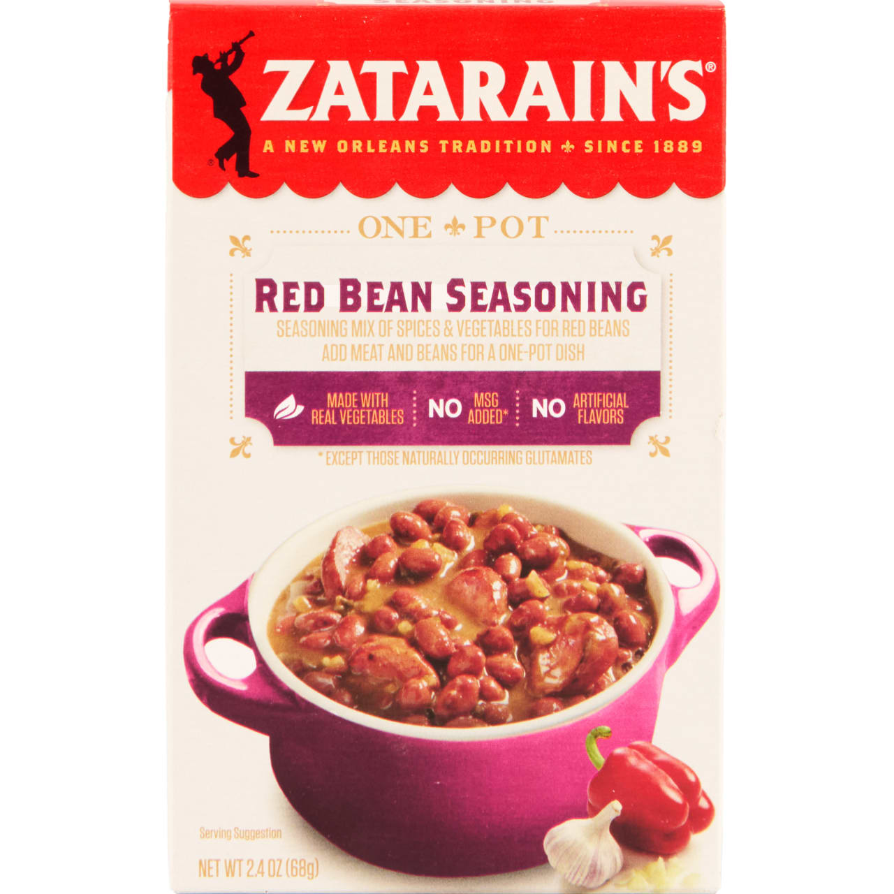 ZATARAINS RED BEAN SEASONING 2.4OZ