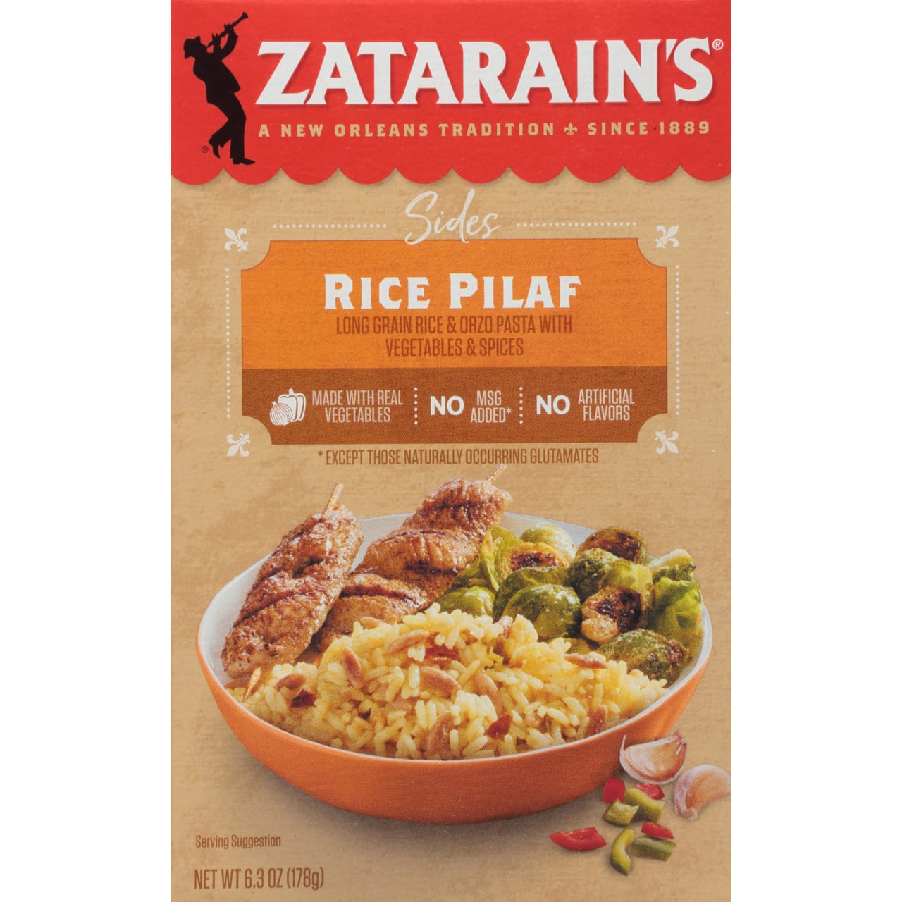 ZATARAINS RICE PILAF 6.3OZ