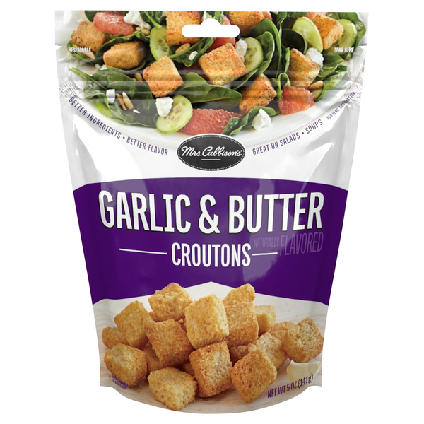 MRS CUBBISONS GARLIC & BUTTER CROUTONS