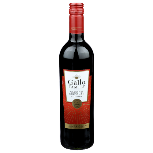 GALLO FAMILY CABERNET SAUVIGNON 750ML