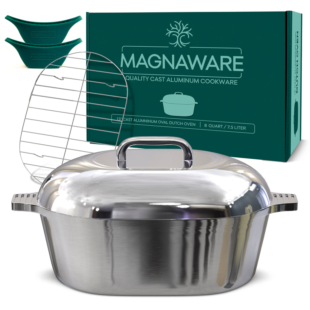 MR HANDY DUTCH OVEN W/LID ALLOY 8QT