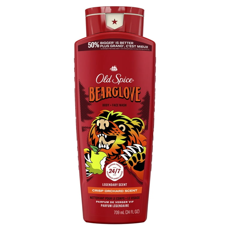 OLD SPICE BODY WASH BEARGLOVE 24OZ