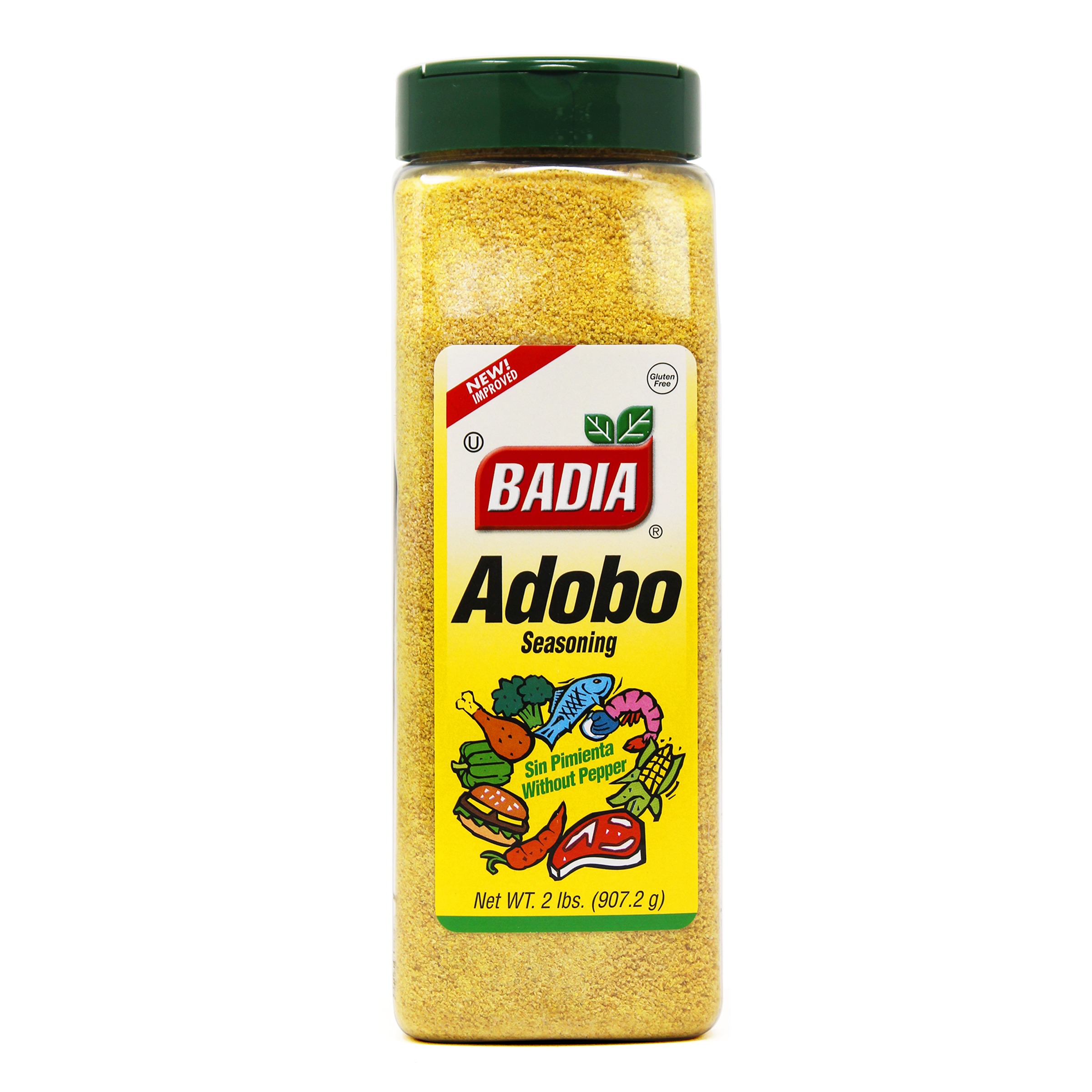 BADIA ADOBO WITHOUT PEPPER 2LB