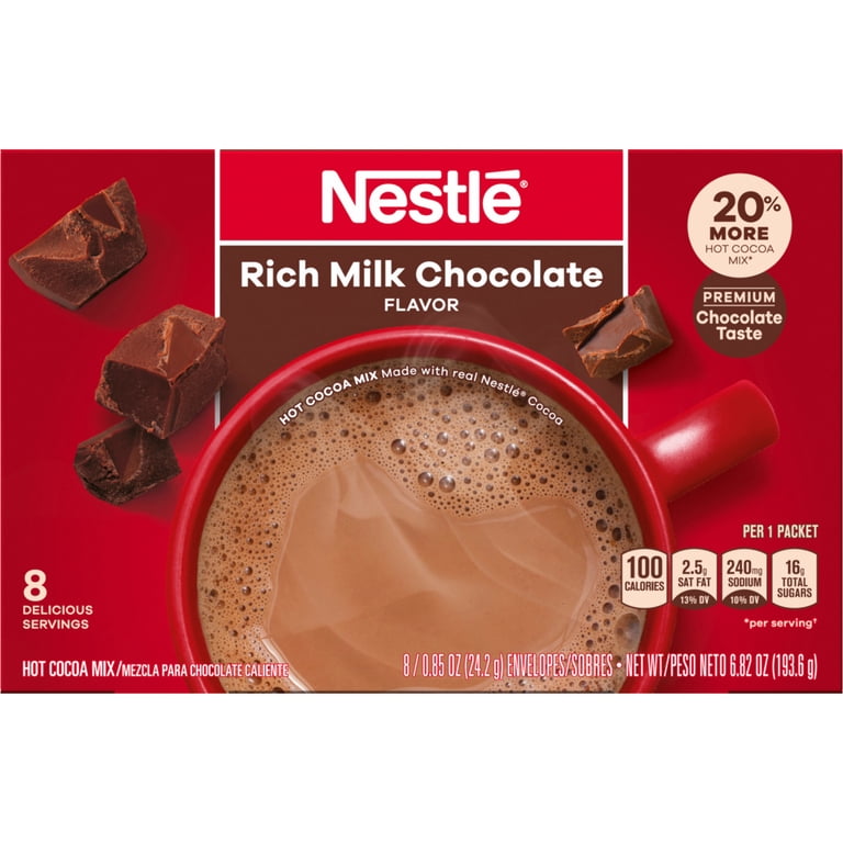 NESTLE RICH MILK CHOCOLATE COCOA MIX 8P