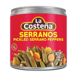 LA COSTENA SLICED SERRANOS PEPPERS 12 OZ