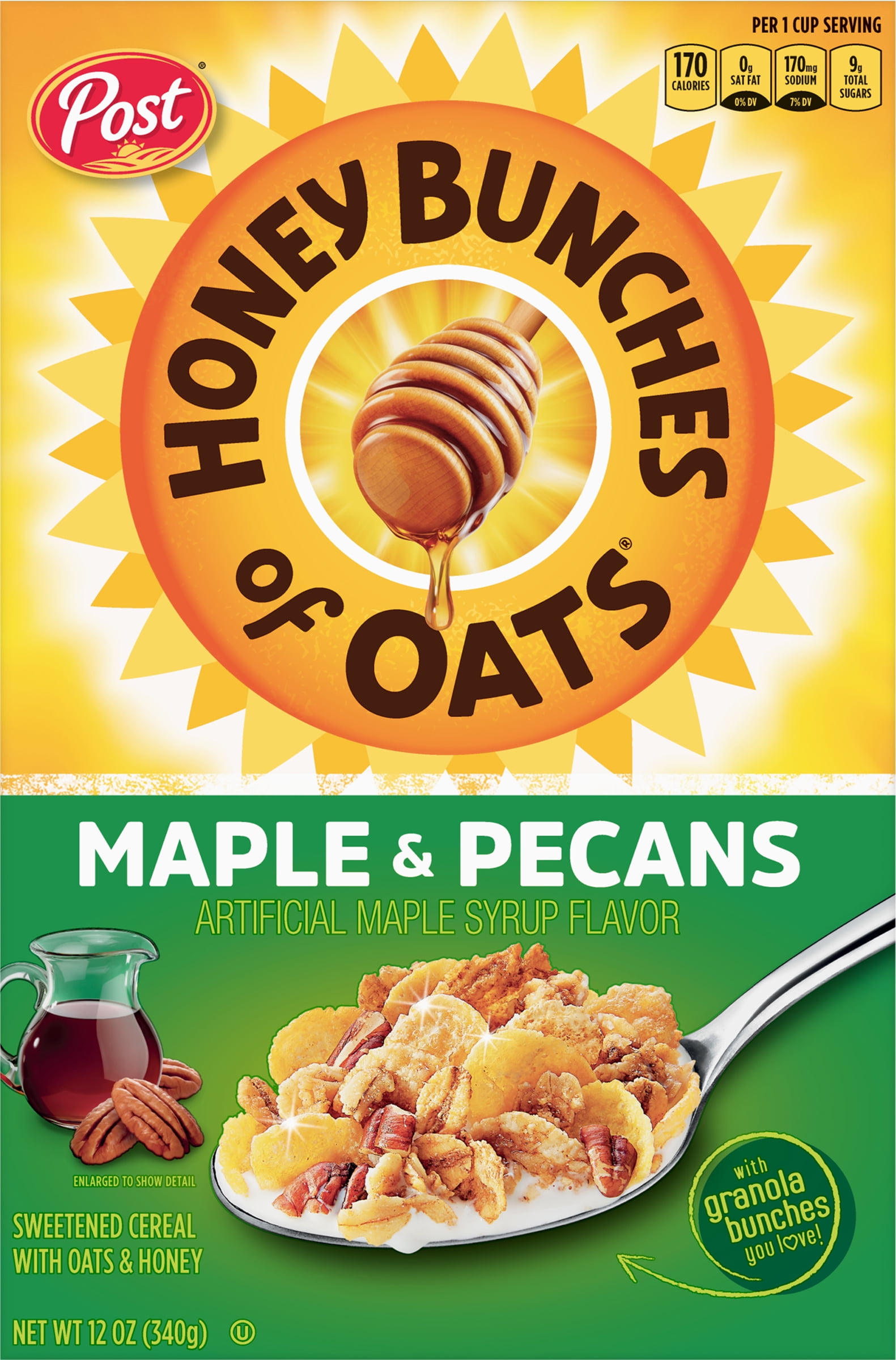HONEY BUNCHES OF OATS MAPLE & PECANS