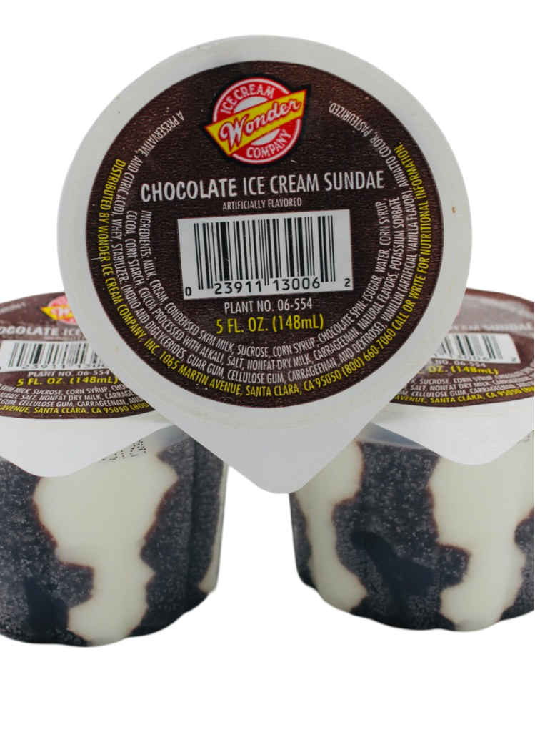 WONDER CHOCOLATE ICE CREAM SUNDAE