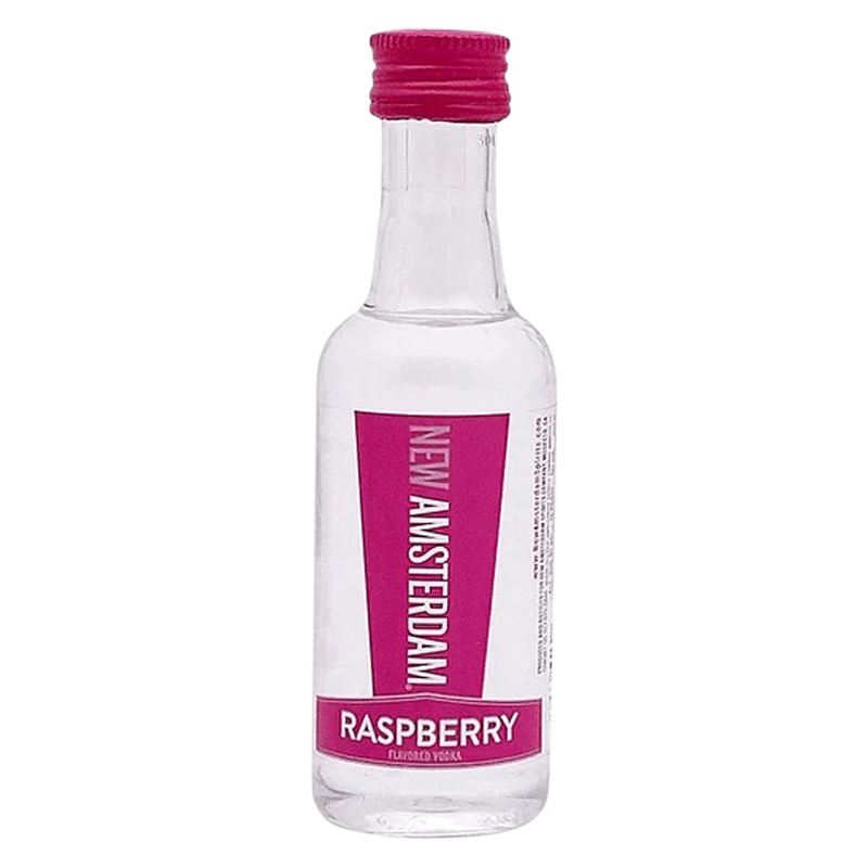 NEW AMSTERDAM VODKA RASPBERRY 50ML