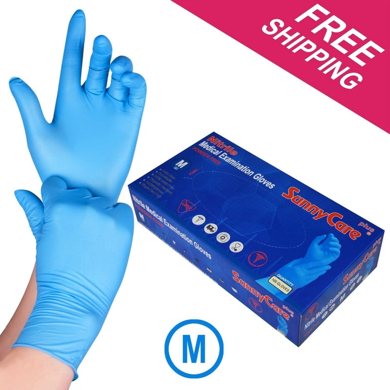SUNNY CARE LATEX GLOVES MEDIUM 100P