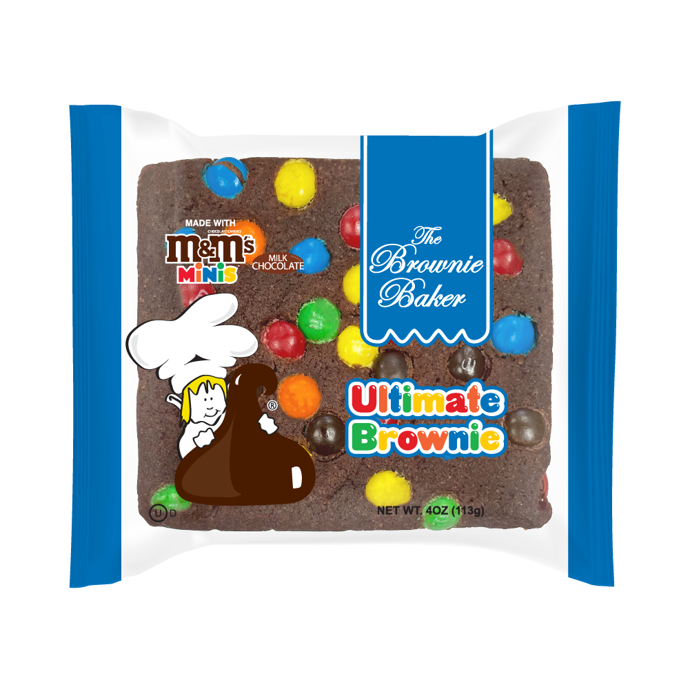 BROWNIE BAKER BROWNIE ULTIMATE M&MS 4OZ